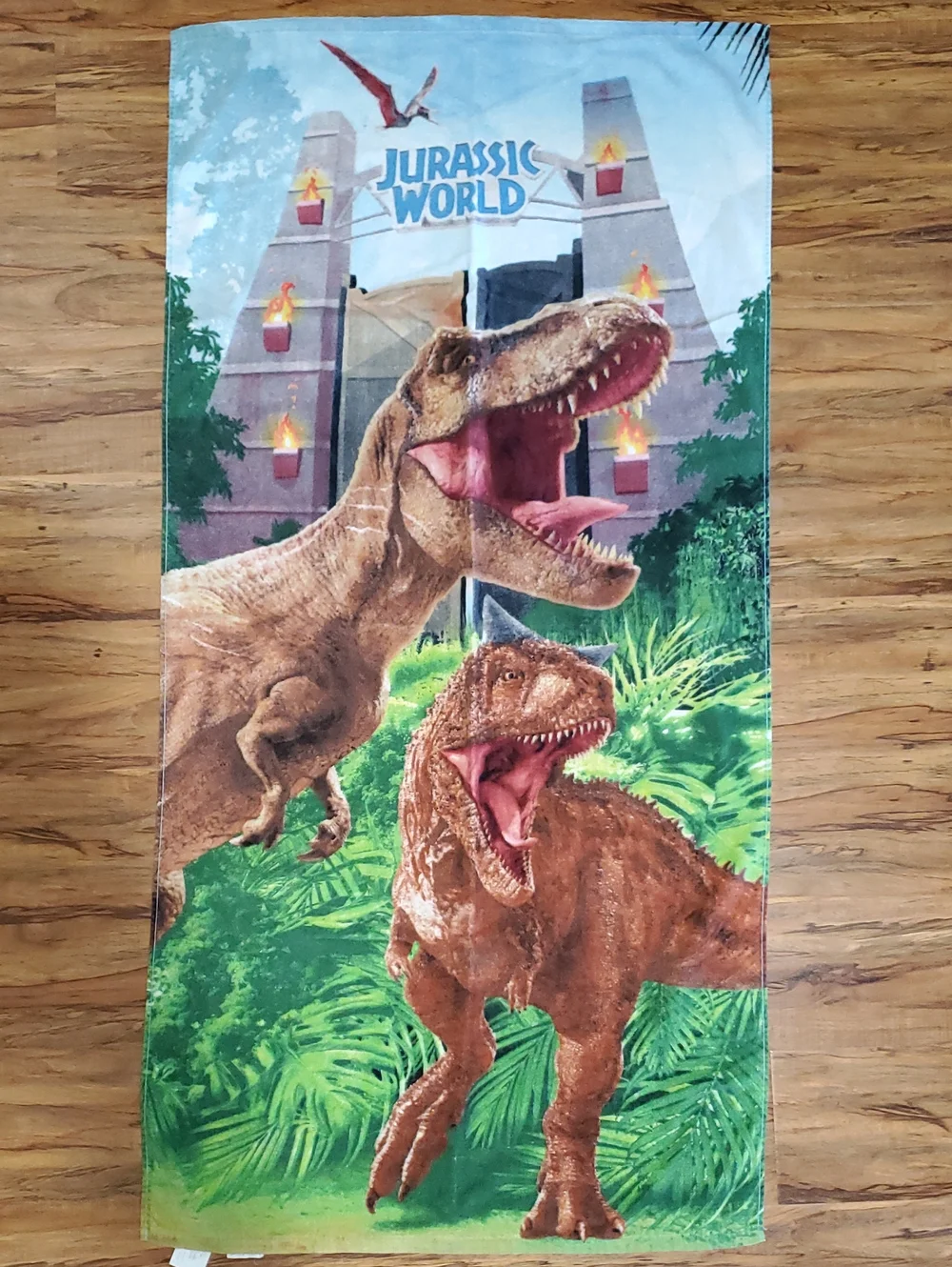 Jurassic World Dinosaur Beach Towel Bath Towel